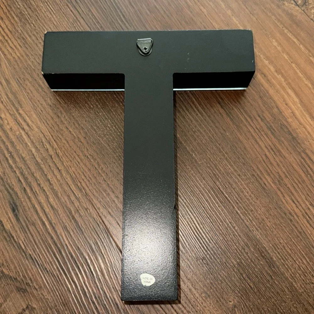 Mirror Letter T Size OS Color Black